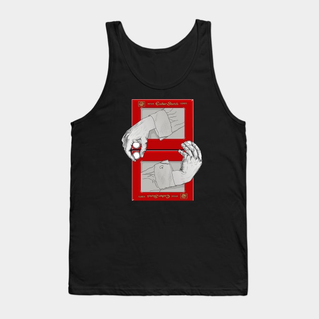 Escher Sketch Tank Top by homassall